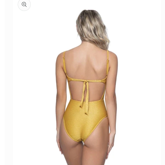 PQ Swim Gold Coast Maisie Ring One Piece Swimsuit Size M - Picture 5 of 11